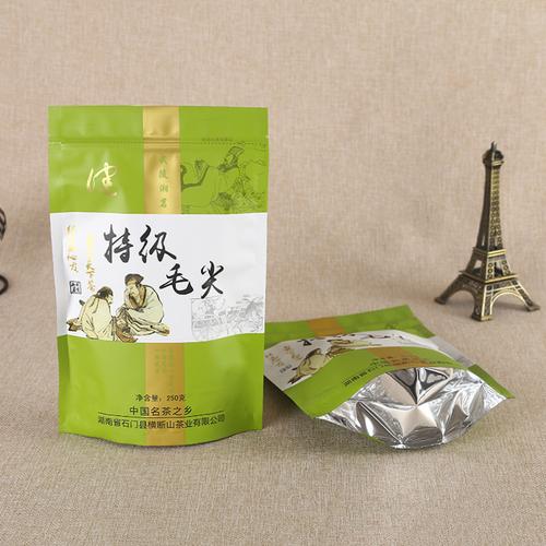 实力厂家茶叶销售包装袋高质量食品级密封自立自封袋
